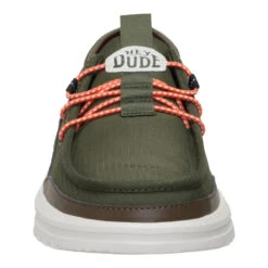 Bradley Blipper Nylon - Deep Green/Multi 13 Bradley Blipper Nylon - Deep Green/Multi -Hey Dude Store 44338 3AH BRADLEYBLIPPERNYLON DEEPGREENMULTI FRONT conversion1