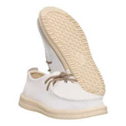 Wendy NXT Moc - Egret/Wood Ash 13 Wendy NXT Moc - Egret/Wood Ash -Hey Dude Store 44365 0OJ WENDYNXTMOC EGRETWOODASH PAIR BOTTOM conversion1