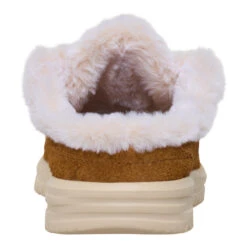 Wendy NXT Mule Cozy - Spice Brown/Wood Ash -Hey Dude Store 44384 2KO WENDYNXTMULECOZY SPICEBROWNWOODASH BACK conversion1