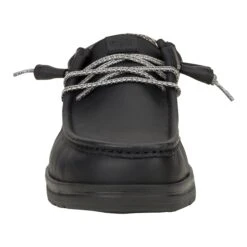 Paul Leather - Black -Hey Dude Store 44437 001 PAULLEATHER BLACK FRONT