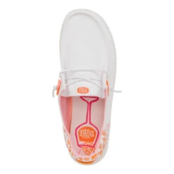 Wendy Funk Happy Hour - White/Pink -Hey Dude Store 44440 102 WENDYFUNKCOCKTAILS WHITE PINK TOP conversion1