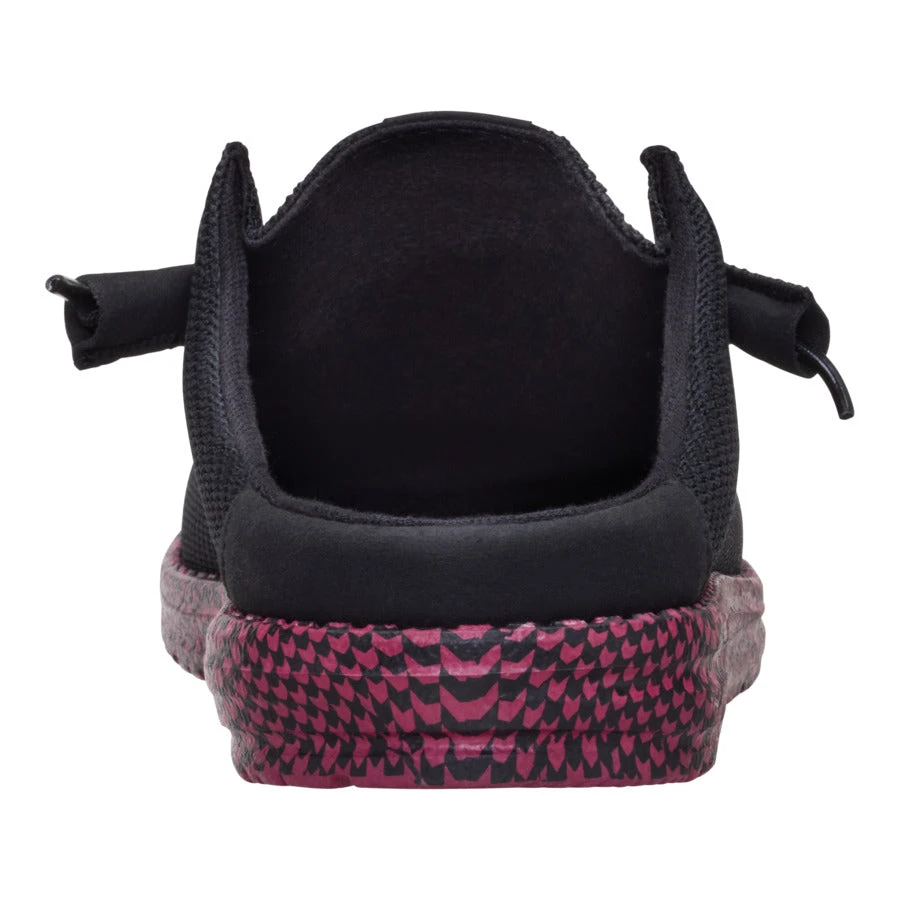 Wally Slip Warped Geo - Black/Fig Purple 7 Wally Slip Warped Geo - Black/Fig Purple - Image 5