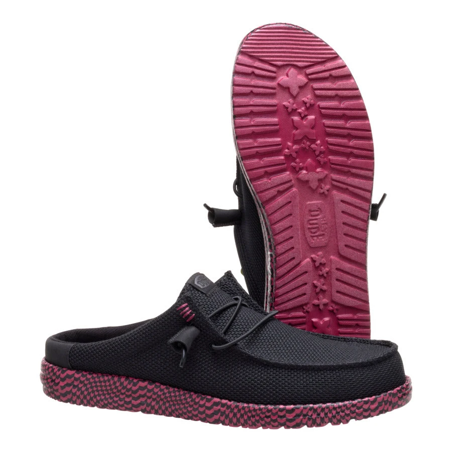 Wally Slip Warped Geo - Black/Fig Purple 5 Wally Slip Warped Geo - Black/Fig Purple - Image 3