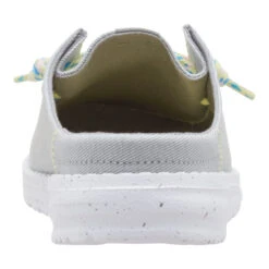 Wendy Slip Friendship Lace - Grey 13 Wendy Slip Friendship Lace - Grey -Hey Dude Store 44603 030 WENDYSLIPFRIENDSHIPLACE GREY BACK conversion1