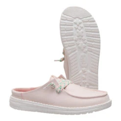 Wendy Slip Friendship Lace - Rose Dust -Hey Dude Store 44603 6OD WENDYSLIPFRIENDSHIPLACE ROSEDUST PAIR BOTTOM conversion1