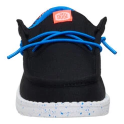 Wally Funk Youth Game On - Black/Multi -Hey Dude Store 44608 0C4 WALLYFUNKYGAMEON BLACKMULTI FRONT conversion1