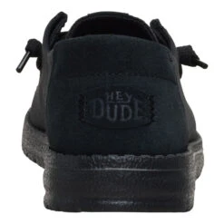 Wendy Star Stud - Black/Black -Hey Dude Store 44619 060 WENDYSTARSTUD BLACKBLACK BACK conversion1