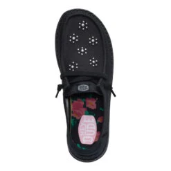 Wendy Star Stud - Black/Black -Hey Dude Store 44619 060 WENDYSTARSTUD BLACKBLACK TOP conversion1