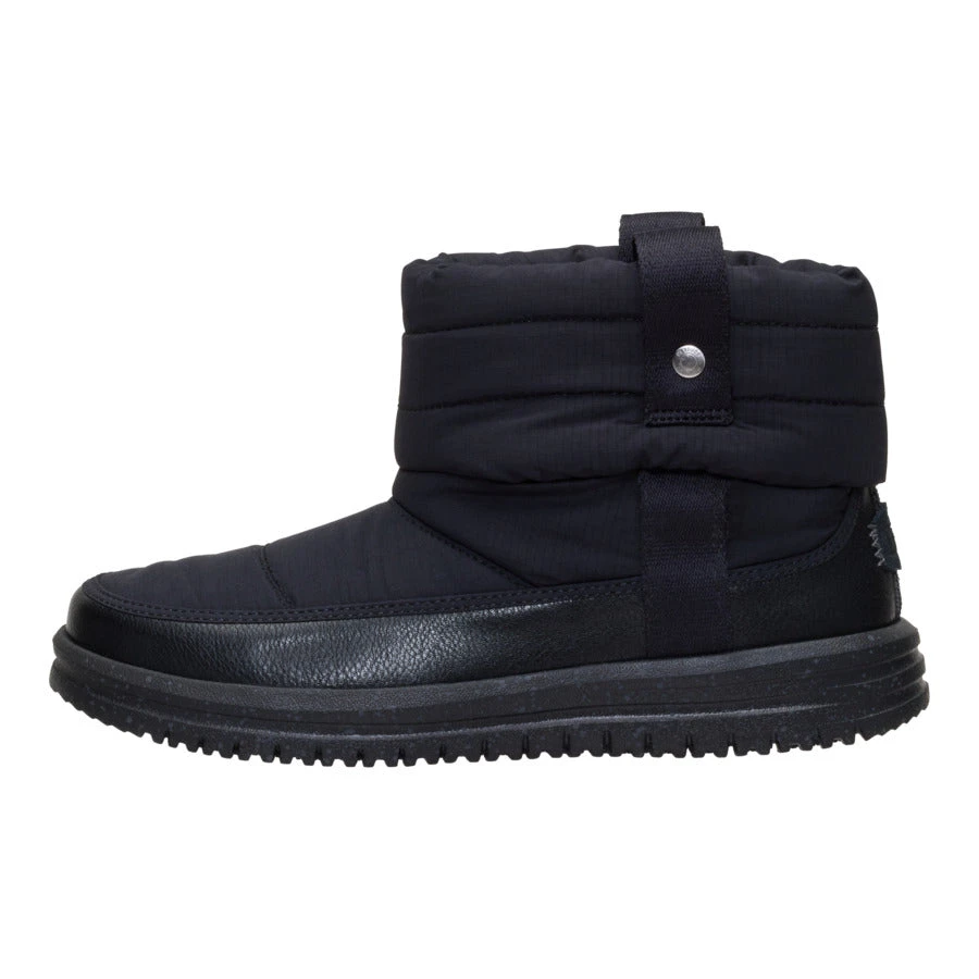 Camden Cuff Nylon Quilt - Black/Black 3 Camden Cuff Nylon Quilt - Black/Black