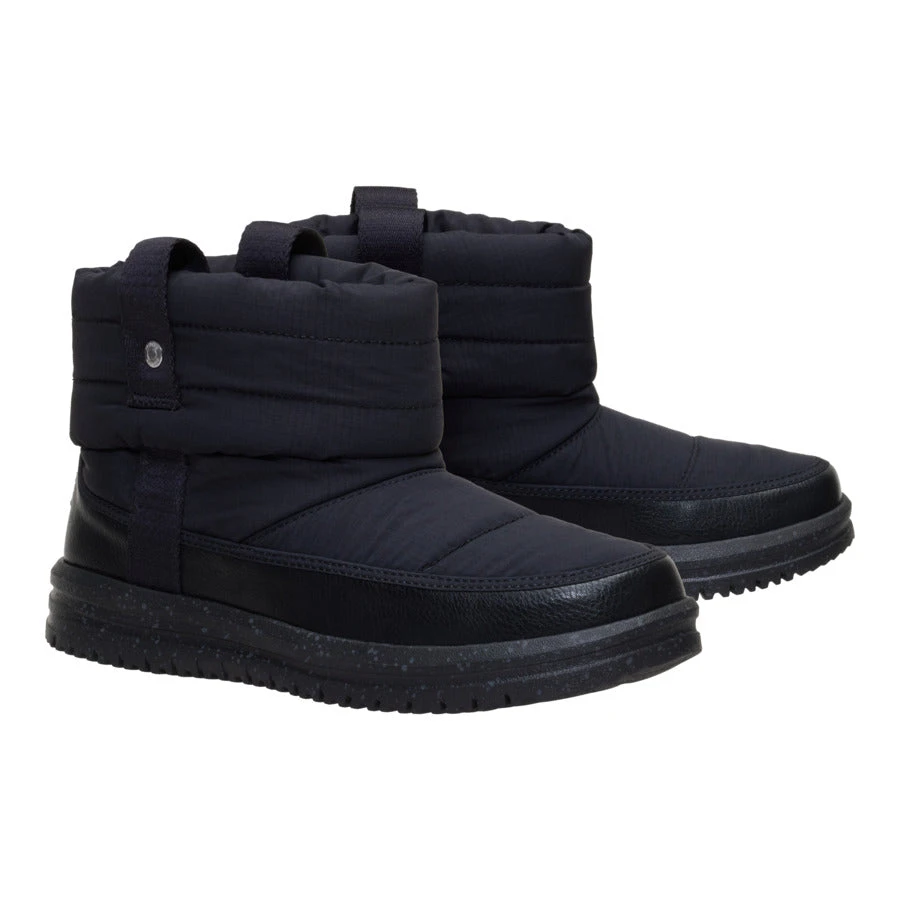 Camden Cuff Nylon Quilt - Black/Black 4 Camden Cuff Nylon Quilt - Black/Black - Image 2