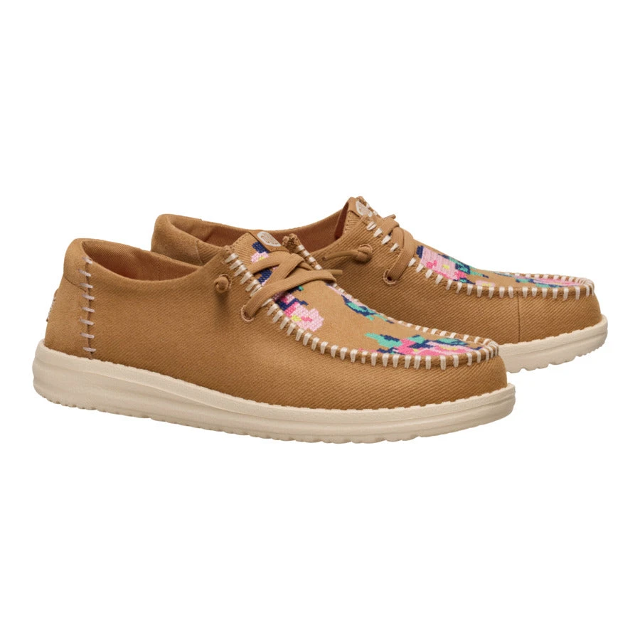 Wendy Cross Stitch - Tan/Multi 4 Wendy Cross Stitch - Tan/Multi - Image 2