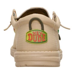 Wally Bait And Tackle - Natural Khaki 14 Wally Bait And Tackle - Natural Khaki -Hey Dude Store 44670 2JF WALLYBAITANDTACKLE NATURALKHAKI BACK conversion1