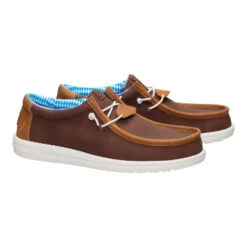 Wally Oktoberfest - Brown -Hey Dude Store 44672 255 WALLYOKTOBERFEST BROWN PAIR conversion1
