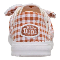 Wendy Bow Texas Longhorns - Wheat/Burnt Orange -Hey Dude Store 44699 21B WENDYBOWTEXASLONGHORNS WHEATBURNT BACK conversion1