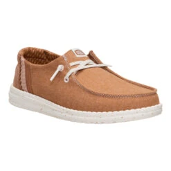 Wendy Break Brushed Linen - Chestnut -Hey Dude Store 44709 211 WENDYBREAKBRUSHEDLINEN CHESTNUT 3QTR conversion1