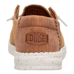 Wendy Break Brushed Linen - Chestnut -Hey Dude Store 44709 211 WENDYBREAKBRUSHEDLINEN CHESTNUT BACK conversion1