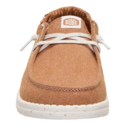 Wendy Break Brushed Linen - Chestnut -Hey Dude Store 44709 211 WENDYBREAKBRUSHEDLINEN CHESTNUT FRONT conversion1