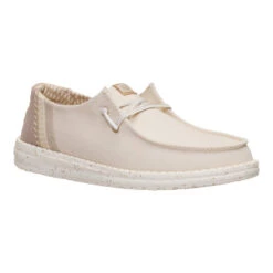 Wendy Break Brushed Linen - Tan -Hey Dude Store 44709 265 WENDYBREAKBRUSHEDLINEN TAN 3QTR conversion1 4f3699c7 c667 433d 97b4 18716e37083a