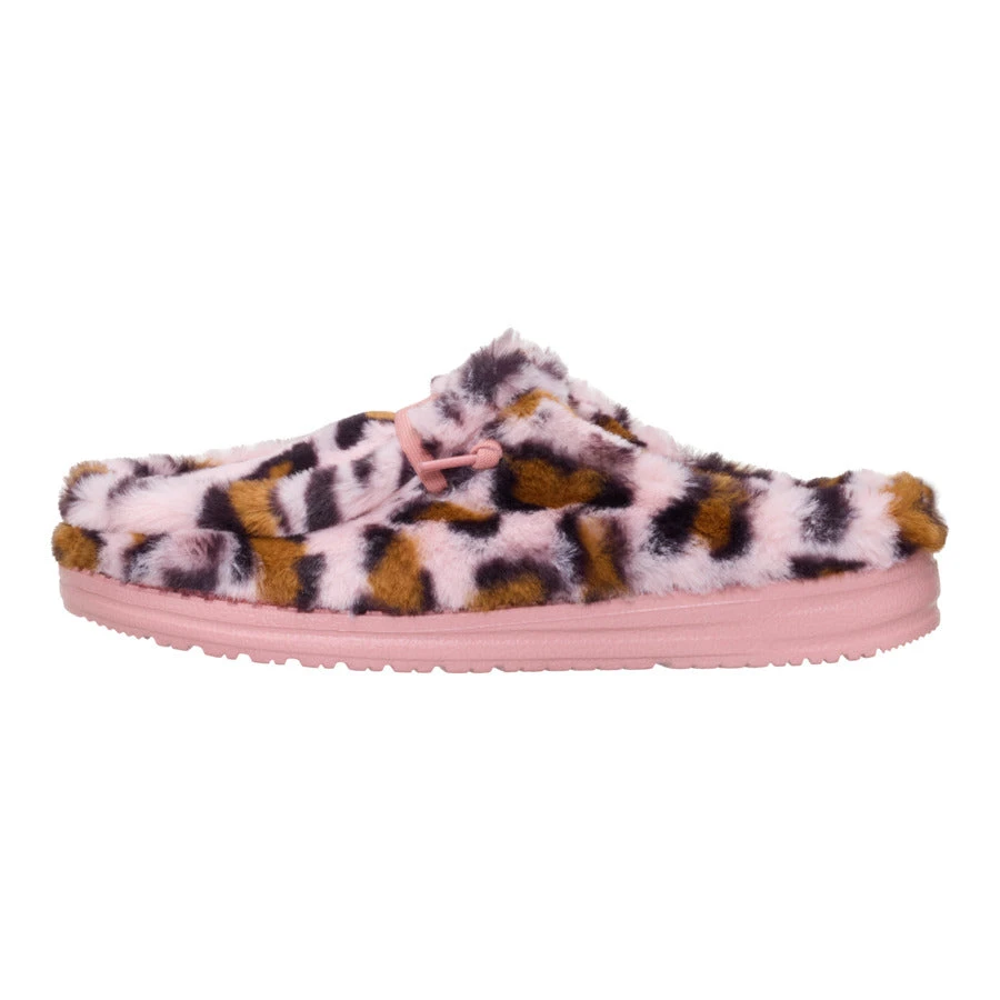 Wendy Slipper Leo Fur - Pink/Multi 3 Wendy Slipper Leo Fur - Pink/Multi