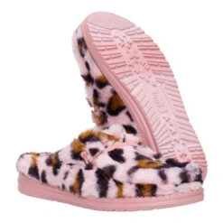 Wendy Slipper Leo Fur - Pink/Multi 12 Wendy Slipper Leo Fur - Pink/Multi -Hey Dude Store 44714 79U WENDYSLIPPERLEOFUR PINKMULTI PAIR BOTTOM conversion1