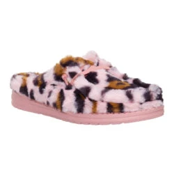 Wendy Slipper Leo Fur - Pink/Multi 16 Wendy Slipper Leo Fur - Pink/Multi -Hey Dude Store 44714 79U WENDYSLIPPERLEOFUR PINKMULTI RIGHT SIDE conversion1