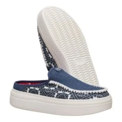 Austin Lift Denim Bandana - Blue Denim -Hey Dude Store 44810 429 AUSTINLIFTDENIMBANDANA BLUEDENIM PAIR BOTTOM