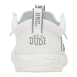 Wally UNC Tar Heels - Tar Heels White/Light Blue -Hey Dude Store 44848 10Y WALLYUNCTARHEELS3 WHITELIGHTBLUE BACK conversion1