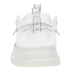 Wally UNC Tar Heels - Tar Heels White/Light Blue -Hey Dude Store 44848 10Y WALLYUNCTARHEELS3 WHITELIGHTBLUE FRONT conversion1