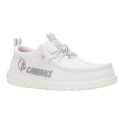 Wally Louisville Cardinals - Cardinals White/Red -Hey Dude Store 44849 119 WALLYLOUISVILLECARDINALS3 WHITERED RIGHT 3QTR conversion1
