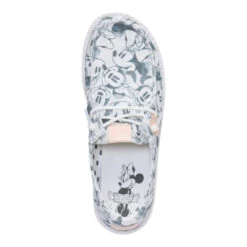 Disney Minnie Mouse Print Wendy - Grey/Multi -Hey Dude Store 44856 1HK WENDYMINNIEMOUSEPRINT GREYMULTI TOP conversion1