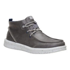Bradley Chukka Classic - Grey 16 Bradley Chukka Classic - Grey -Hey Dude Store 44864 030 BRADLEYCHUKKACLASSIC GREY 3QTR conversion1