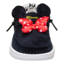 Disney Minnie Mouse Wendy Youth - Black/Red -Hey Dude Store 44869 063 WENDYFUNKYMINNIEMOUSE BLACKRED FRONT conversion1