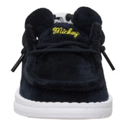 Disney Mickey Mouse Wally Toddler - Black/Red -Hey Dude Store 44870 063 WALLYFUNKTMICKEYMOUSE BLACKRED FRONT conversion1