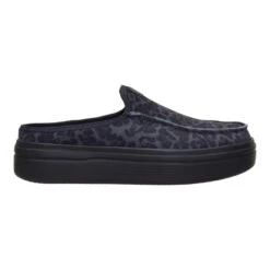 Austin Lift Suede Animal - Black Leopard -Hey Dude Store 44935 0JL AUSTINLIFTSUEDEANIMAL BLACKLEOPARD RIGHT SIDE conversion1