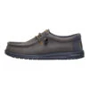 Wally Waxed Casual - Dark Grey -Hey Dude Store 44951 029 WALLYWAXEDCASUAL DARKGREY LEFT SIDE conversion1