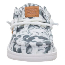 Disney Mickey Mouse Print Wally Toddler - Grey/Multi -Hey Dude Store 44953 1HK WALLYTMICKEYMOUSEPRINT GREYMULTI FRONT conversion1
