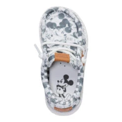 Disney Mickey Mouse Print Wally Toddler - Grey/Multi -Hey Dude Store 44953 1HK WALLYTMICKEYMOUSEPRINT GREYMULTI TOP conversion1