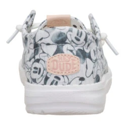 Disney Minnie Mouse Print Wendy Youth - Grey Multi 14 Disney Minnie Mouse Print Wendy Youth - Grey Multi -Hey Dude Store 44954 1HK WENDYYMINNIEMOUSEPRINT GREYMULTI BACK conversion1
