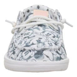 Disney Minnie Mouse Print Wendy Youth - Grey Multi 13 Disney Minnie Mouse Print Wendy Youth - Grey Multi -Hey Dude Store 44954 1HK WENDYYMINNIEMOUSEPRINT GREYMULTI FRONT conversion1