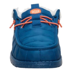 Wally Slip Camp - Navy/Orange -Hey Dude Store 45015 487 WALLYSLIPCAMP NAVYORANGE FRONT conversion1