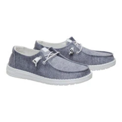 Hey Dude Store -Hey Dude Store 45062 030 WENDYFLEECECASUAL GREY PAIR conversion1