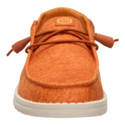 Wendy Fleece Casual - Pumpkin -Hey Dude Store 45062 800 WENDYFLEECECASUAL PUMPKIN FRONT conversion1