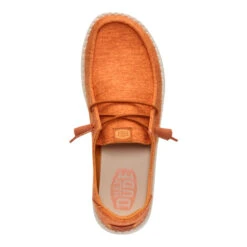 Wendy Fleece Casual - Pumpkin -Hey Dude Store 45062 800 WENDYFLEECECASUAL PUMPKIN TOP conversion1