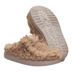 Wendy Slipper Youth - Timber Wolf -Hey Dude Store 45290 2BI WENDYSLIPPERY TIMBERWOLF PAIR BOTTOM conversion1