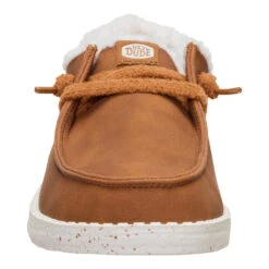 Wendy Classic Cozy - Cognac -Hey Dude Store 45295 21N WENDYCLASSICCOZY COGNAC FRONT conversion1