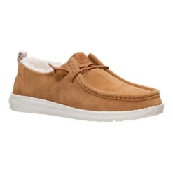 Wendy Suede Shearling - Lion Orange/Multi -Hey Dude Store 45329 85Y WENDYSUEDESHEARLING LIONORANGEMULTI 3QTR conversion1 8bc1251d c5e6 4379 990a f99155bf1b83