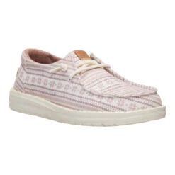 Wendy Nordic Sweater - Egret/Multi 16 Wendy Nordic Sweater - Egret/Multi -Hey Dude Store 45330 0NI WENDYNORDICSWEATER EGRETMULTI 3QTR conversion1