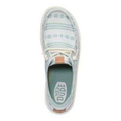 Wendy Nordic Sweater - Iceberg Green/Multi -Hey Dude Store 45330 3BT WENDYNORDICSWEATER ICEBERGGREENMULTI TOP conversion1