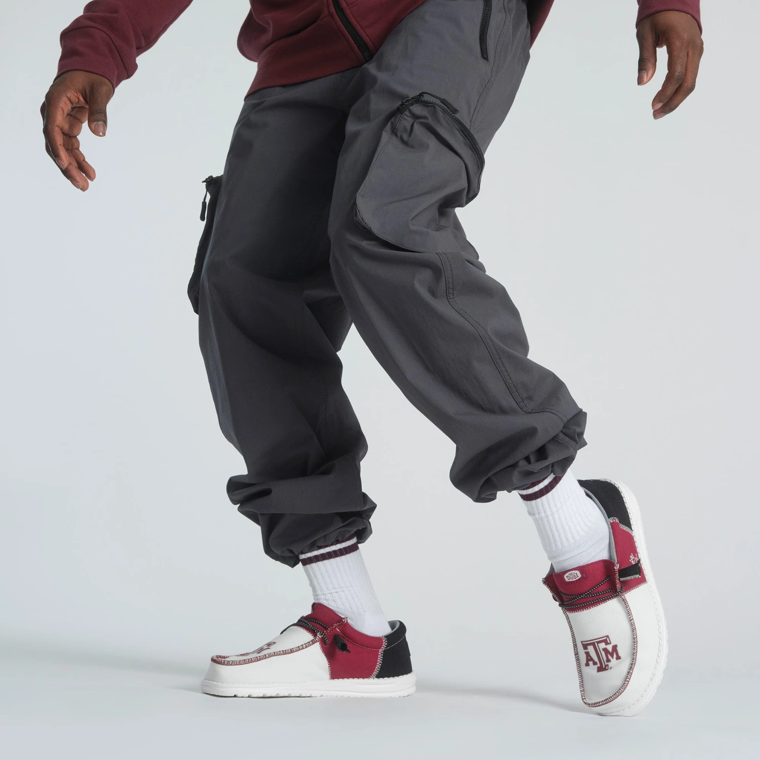 Men's Wally Tri Texas A&M - Texas AM Burgundy/Multi 4 Men's Wally Tri Texas A&M - Texas AM Burgundy/Multi - Image 2