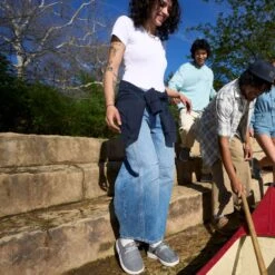 Wendy Stretch Sox - Light Grey -Hey Dude Store FH24 HEYDUDE 41878 007 08